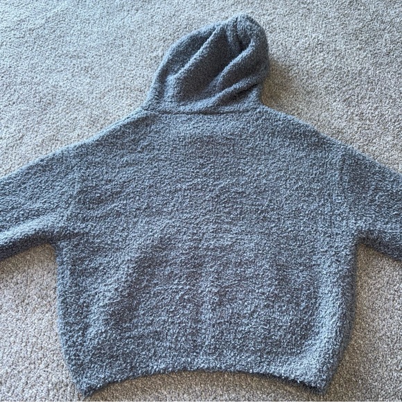 NWT! SKIMS - Cozy Knit Zip Up Hoodie - S/M Gray - Picture 4 of 4
